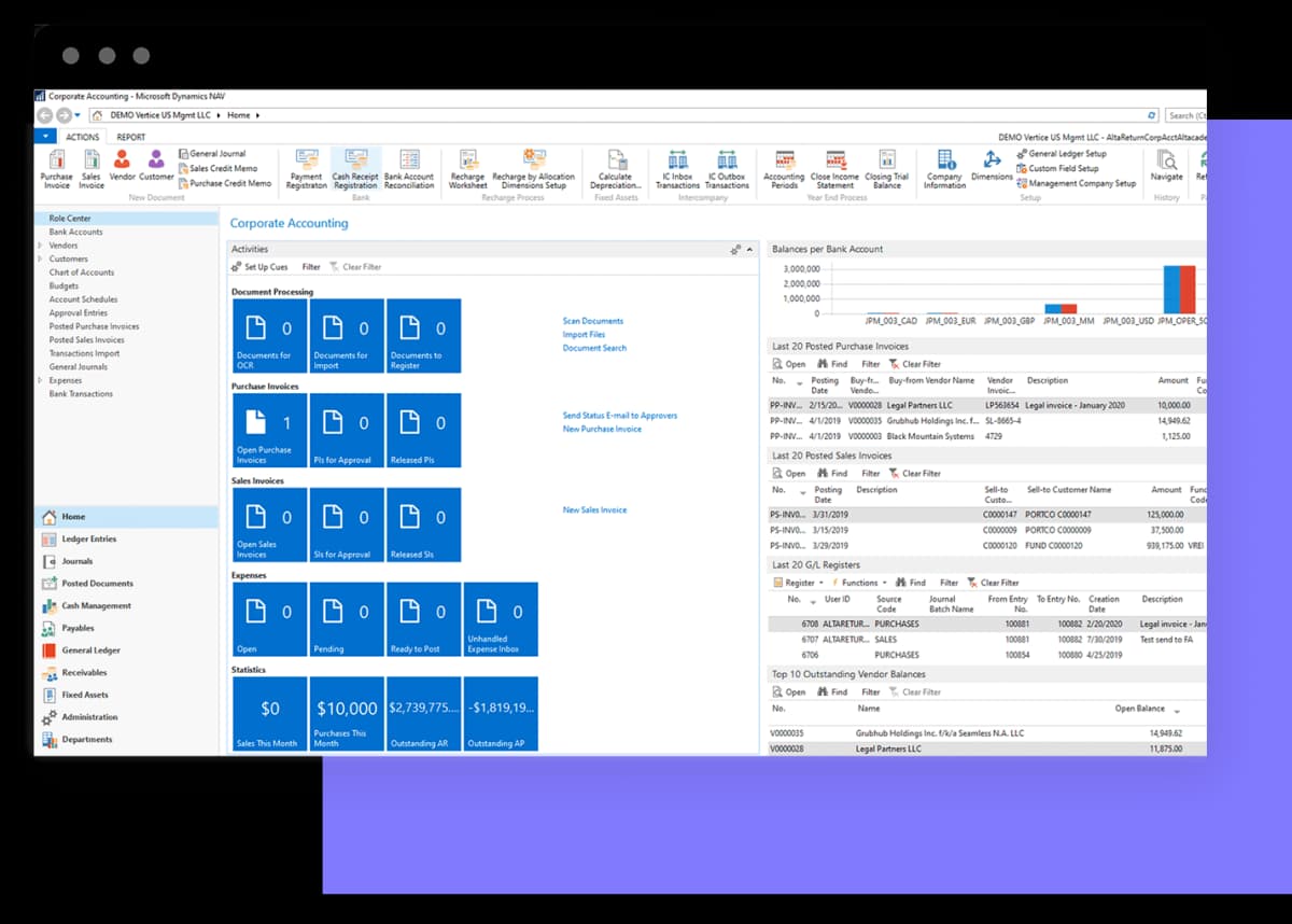 Corporate Accounting Software